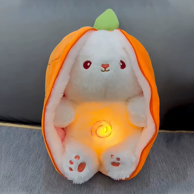 New Hot Sales Plush Rabbit Baby Plush Doll Musical Rabbit Kawaii Soothes Baby Music Light Sleep Plush Toy Kid Gift